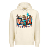 Tofu God bless the USA 4th of july Premium Hoodie - CowGirlArtShop