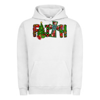 Pigment Lunar Rock christmas faith with cross Urban Hoodie - CowhideDigitalArt