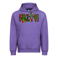 Tulip christmas faith with cross Urban Hoodie - CowhideDigitalArt