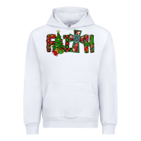 White christmas faith with cross Urban Hoodie - CowhideDigitalArt
