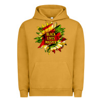 Pigment Peanut Butter black lives matter sunflower Urban Hoodie - HRA Design Shop