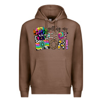Chestnut getting my cray on Premium Hoodie - CowhideDigitalArt