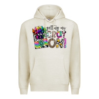 Oatmeal Heather getting my cray on Premium Hoodie - CowhideDigitalArt