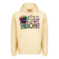 Pina Colada getting my cray on Premium Hoodie - CowhideDigitalArt