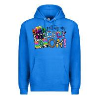 True Royal getting my cray on Premium Hoodie - CowhideDigitalArt