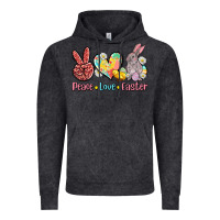 Vintage Black peace love easter Vintage Hoodie - AdoDesignShop