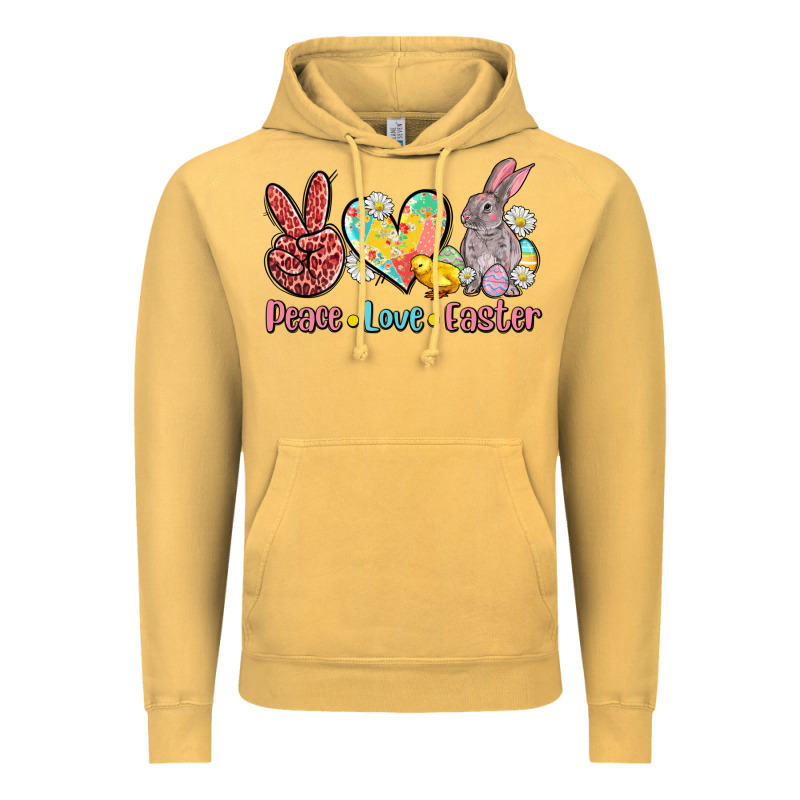 Peace Love Easter Vintage Hoodie by AdoDesignShop | Teevron
