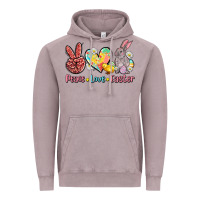Vintage Zinc peace love easter Vintage Hoodie - AdoDesignShop
