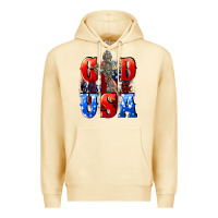 Pina Colada God bless the USA  4th of july Premium Hoodie - CowGirlArtShop