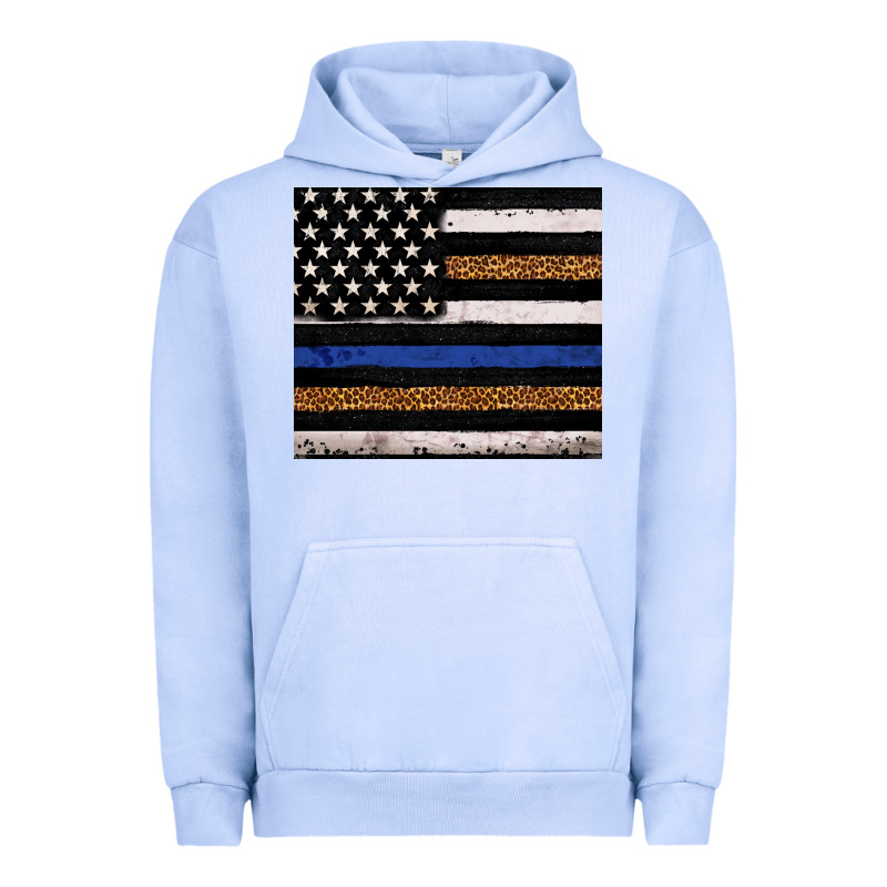 Back To Blue Usa Flag Leopard Police 20oz Tumbler Urban Hoodie by Neo Western | Teevron