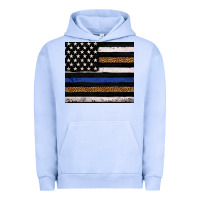Pigment Grape Ice Back to blue USA flag leopard police 20oz tumbler Urban Hoodie - Neo Western