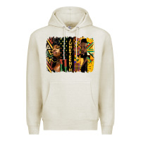 Juneteenth Brush Stroke Premium Hoodie | Teevron