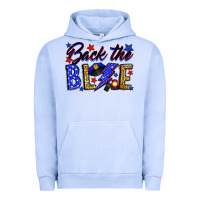 Pigment Grape Ice Back the blue with lightning bolt Urban Hoodie - Neo Western