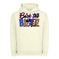 Pigment Pistachio Back the blue with lightning bolt Urban Hoodie - Neo Western