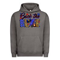 Pigment Tornado Back the blue with lightning bolt Urban Hoodie - Neo Western