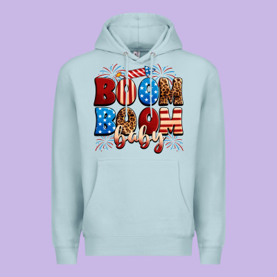Boom Boom Baby Premium Hoodie Designed By Neo Western
