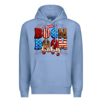 Colony Blue Boom boom baby Premium Hoodie - Neo Western