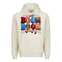 Oatmeal Heather Boom boom baby Premium Hoodie - Neo Western