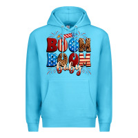 Ocean Blue Boom boom baby Premium Hoodie - Neo Western
