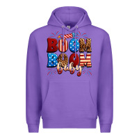 Purple Boom boom baby Premium Hoodie - Neo Western