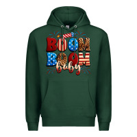 Sports Green Boom boom baby Premium Hoodie - Neo Western