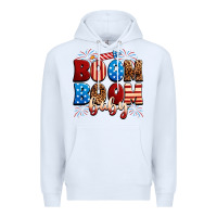 White Boom boom baby Premium Hoodie - Neo Western