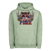Born To Be Free 4th Of July Urban Hoodie | Teevron