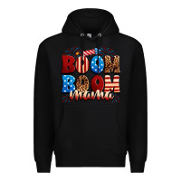 Black Boom boom mama Premium Hoodie - Neo Western