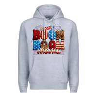 Heather Grey Boom boom mama Premium Hoodie - Neo Western