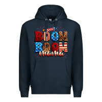 Navy Boom boom mama Premium Hoodie - Neo Western