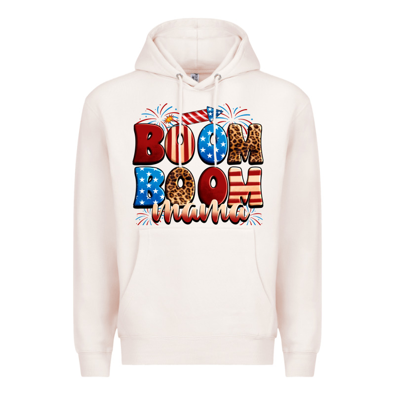Boom Boom Mama Premium Hoodie by Neo Western | Teevron