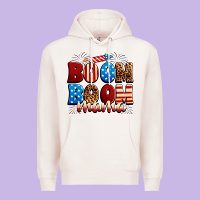 Boom Boom Mama Premium Hoodie Designed By Neo Western