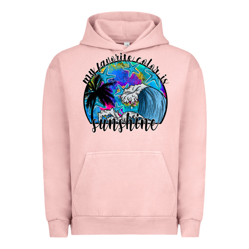 My Favorite Color Is Sunshine Urban Hoodie by SublimationCraftShop | Teevron
