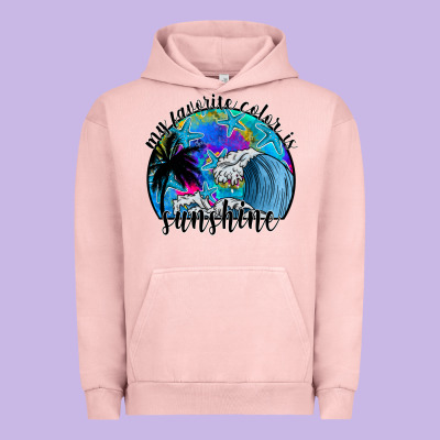 My Favorite Color Is Sunshine Urban Hoodie Designed By Sublimationcraftshop