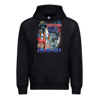 Black Dead inside but it's the 4th of July Urban Hoodie - CowGirlArtShop