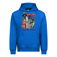 Cobalt Dead inside but it's the 4th of July Urban Hoodie - CowGirlArtShop