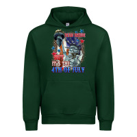 Forest Green Dead inside but it's the 4th of July Urban Hoodie - CowGirlArtShop