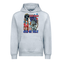 Heather Grey Dead inside but it's the 4th of July Urban Hoodie - CowGirlArtShop