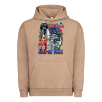 Pigment Burro Dead inside but it's the 4th of July Urban Hoodie - CowGirlArtShop