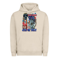 Pigment French Oak Dead inside but it's the 4th of July Urban Hoodie - CowGirlArtShop