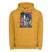 Pigment Peanut Butter Dead inside but it's the 4th of July Urban Hoodie - CowGirlArtShop