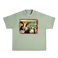 Oil Green Hanging With My Heifers Holstein Cows Urban Heavy Tee - RanaPortraitStore
