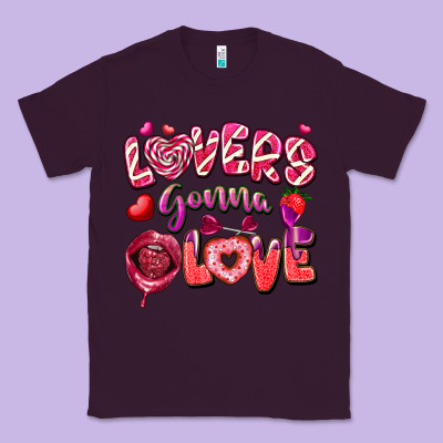 Lovers Gonna Love Classic Tee Designed By Fadigitalartstudio