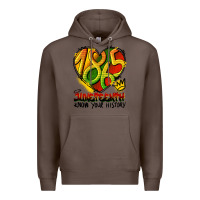 Coffee juneteenth 1865 graffiti Premium Hoodie - HRA Design Shop