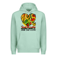 Seafoam juneteenth 1865 graffiti Premium Hoodie - HRA Design Shop