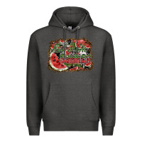 Charcoal Heather hot mom summer Premium Hoodie - SublimationCraftShop