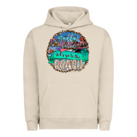 Pigment French Oak Hello Summer Let's Go To The Beach Urban Hoodie - SublimationCraftShop