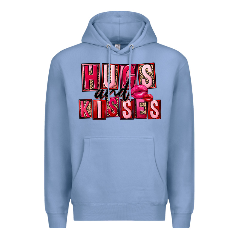 Hugs And Kisses Premium Hoodie by FaDigitalArtStudio | Teevron