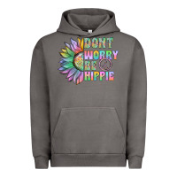 Pigment Tornado Don't Worry Be Hippie Urban Hoodie - CowhideDigitalArt