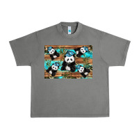 Tornado Camouflage Baby Panda Urban Heavy Tee - Artiststas